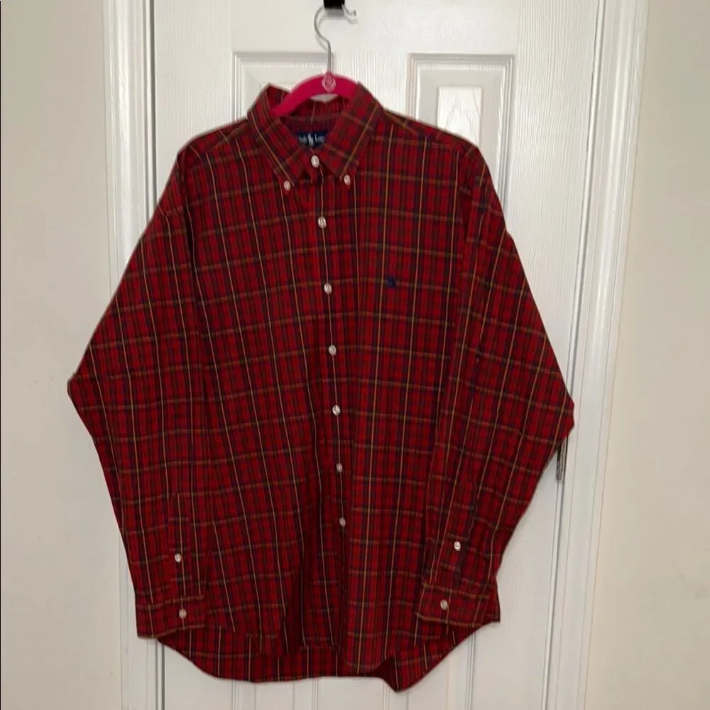 Polo Ralph Lauren Red Plaid Shirt